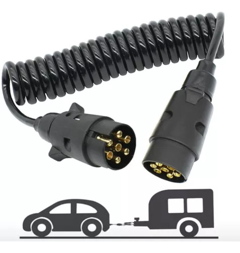 Extensor Carro Arrastre Enchufe Extensor Eléctrico Remolque