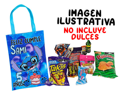 Dulceros Stich Mod 2 10 Pzas Fiesta Infantil