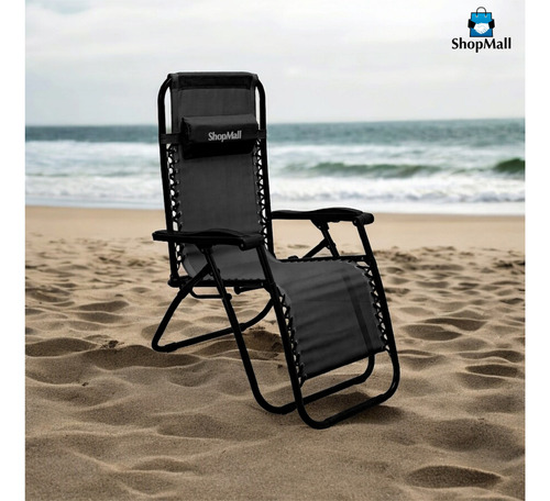 Silla Plegable Gravedad Cero Reclinable Calidad Jardín Playa