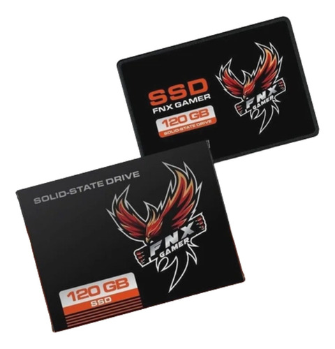 Ssd Fnx Gamer 120gb Disco Sólido Interno Hd Sata Sfnx17/120g Cor Preto