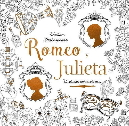 Libro: Clásicos Para Colorear. Romeo Y Julieta. Shakespeare,