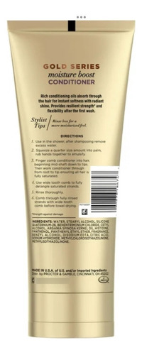 Pantene Acondicionador Gold Series Argain Oil 330 Ml