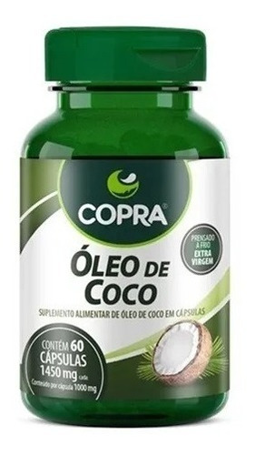 Kit 6 Óleo De Coco 60 Cápsulas 1g - Copra