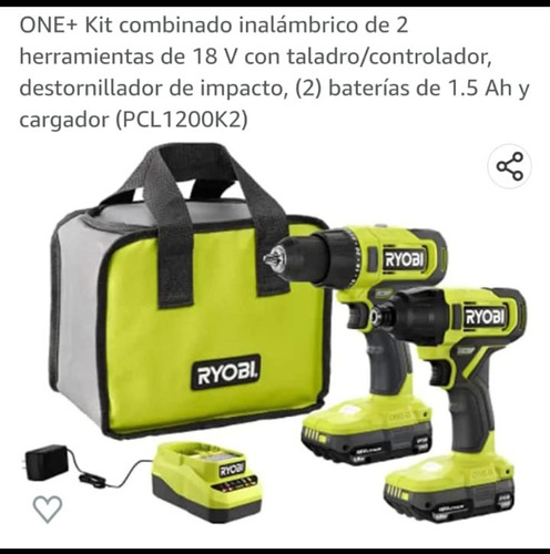 Taladros Inalámbrico Ryobi