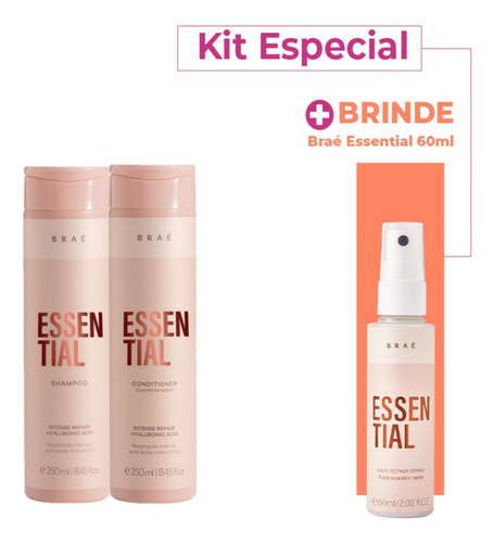 Kit Braé Essential Duo Especial (2 Produtos)