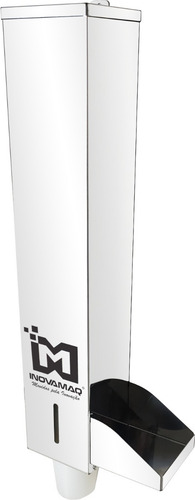 Suporte P/ Copo Descartável Inox 180 A 200ml Com Dispenser