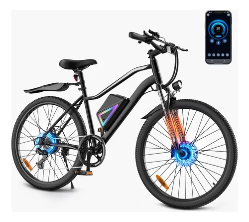 Bicicleta Elétrica 750w Bateria 36v 10.4ah 26 7 Marchas