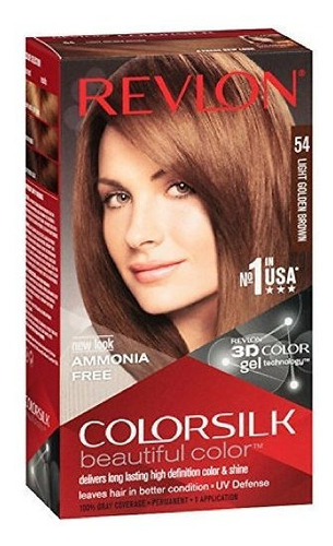 Coloración Permanente Cab Revlon Colorsilk Hair Color 54 Lig