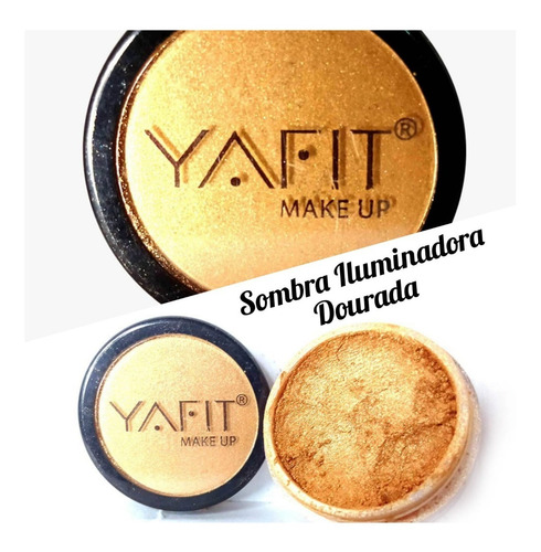 Imagem 2 de 4 de Sombra Iluminadora Em Pó Yafit