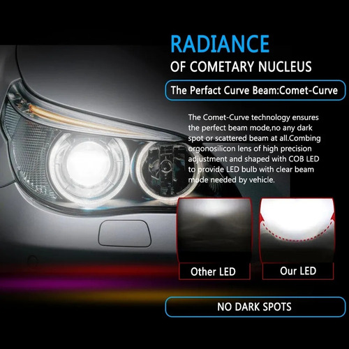 Par De Luces Led Headlight Faro Hd C6 H4