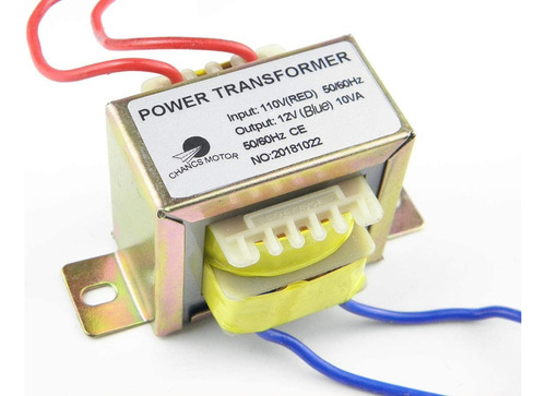 Transformador De Potencia Entrada 110v Salida Ac 12v Ac/ac T