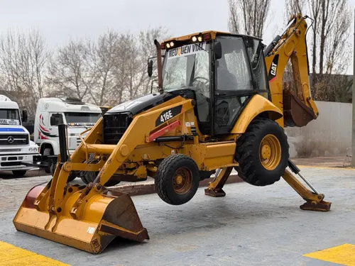 Caterpillar 416e Retro Excavadora 2009 No Pala, Nqnmaq