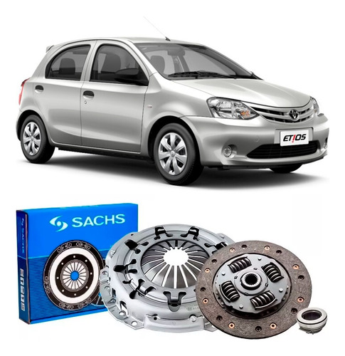 Kit Embreagem Etios 1.3 1.5 2012 Até 2015 Sachs 3000001340