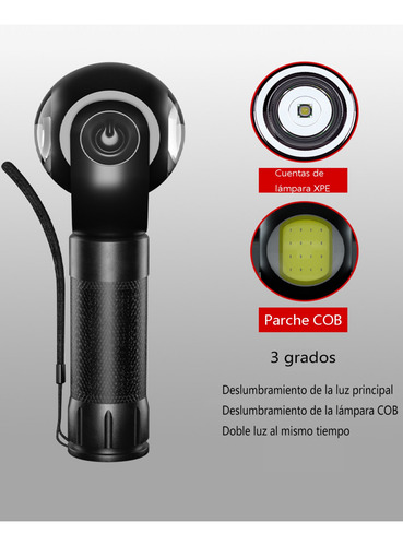 Lamparas Led Recargables De Cabeza Usb Recargable Luz