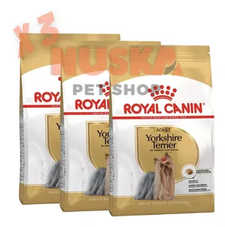 Royal Canin Yorkshire Terrier Adulto 3 Kg X 3 Unidades