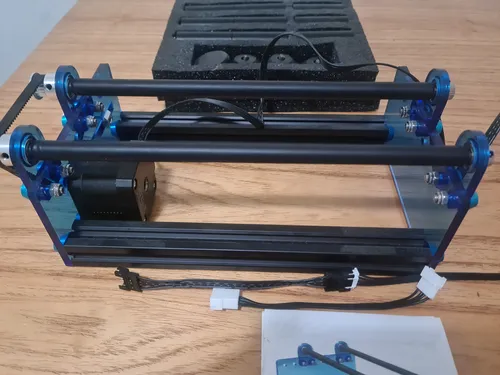 Accesorio Giratorio Cnc Laser + Torres De Elevación (Usado)