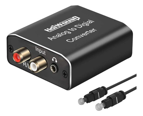 Convertidor De Audio Analógico A Digital - Rca/3.5mm Jack 