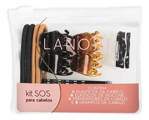 Conjunto De Acessórios Para Cabelo Kit Sos Lanossi Ls2542