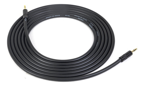 Cable Aux Estereo 3.5 Mm 1 8  Neutrik Rean Negro