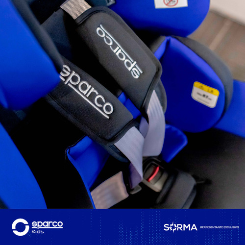 Imagen 5 de 10 de Butaca Sparco P/ Auto Niños 10 Posiciones Con Base Isofix