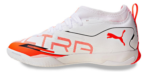 Chuteira De Futsal Juvenil Mid Ultra 5 Match Em Mesh Puma