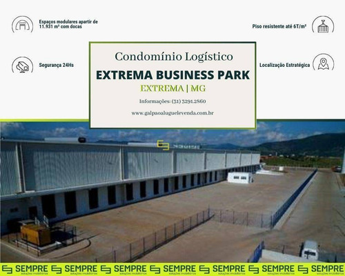 Imagem 1 de 18 de Galpão Para Alugar Em Extrema/mg - Ga1303