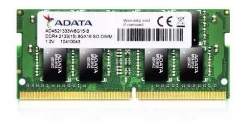 Memoria Ram 8 Gb Pc4-2400r Sodimm Pc4-21300 Varias Marcas