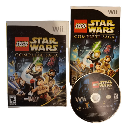 Lego Star Wars The Complete Saga Para Wii Completo