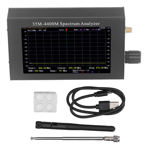 Pequeño Analizador De Frecuencia Portátil 354400 Mhz Rf Doma