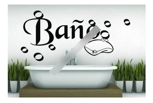 Vinilo Decorativo Baño Jabon   