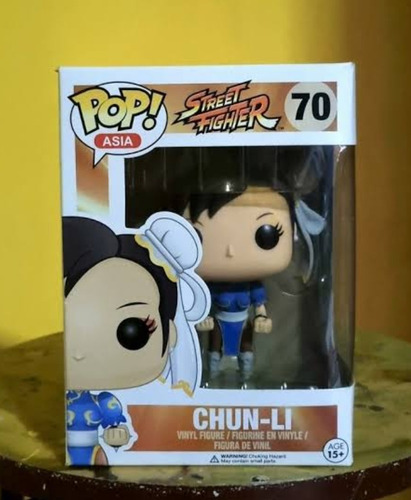 Funko Pop Chun Li #70 Street Fighter Asia Exclusivo Vaulted (Usado)