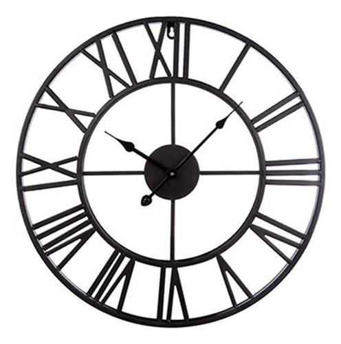Reloj De Pared De Metal, Vintage, Colgante, Silent Iron Roma