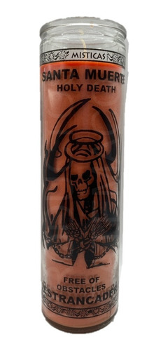 Veladora Esoterica Santa Muerte Destrancadera