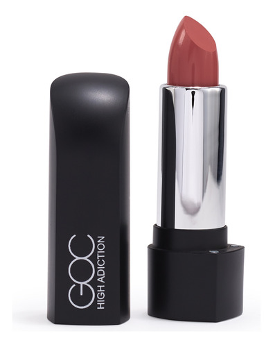 Goc, Labial Mate, Lipstick High Adiction, Larga Duración Color Sinless