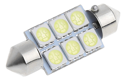 Lámpara Chip Smd De 6 Led Canbus Para Lectura, Lámpara Domo