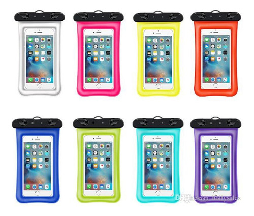 Forro Estuche Impermable Waterproof Reforzado Para Celular