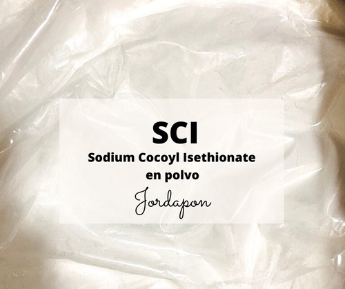 Sci  Sodium Cocoyl Isethionate (en Polvo) - Jordapon - 500g 