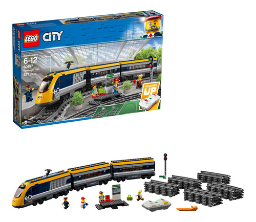 Juego De Construcción Lego City Tren Pasajeros 60197