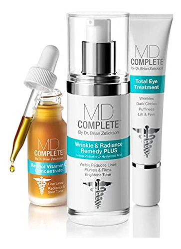 Crema De Md Complete Antiarrugas Y Brillos