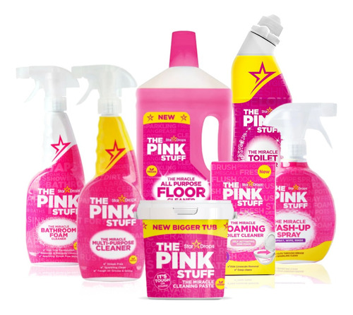 Pack Limpieza Hogar The Pink Stuff 7 Productos
