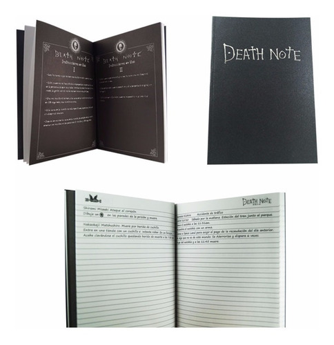Imagen 1 de 6 de Death Note Libreta Light Tamaño Profesional Kira Shinigami