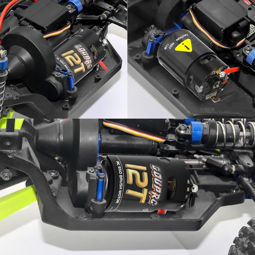 Gouprc 550 12t Motor Cepillado Para Traxxas 1:10 Rc Crawler