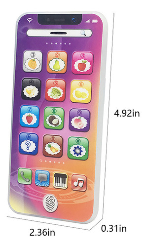 C Smart Phone Toy Play Cell Phone Recharable Mobile Cel