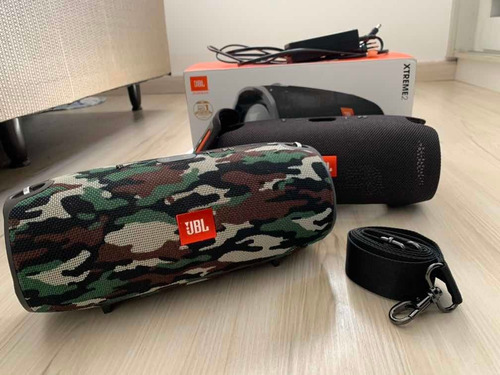 Jbl Xtreme Preta + Carcaça Camuflada