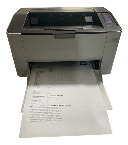 Impresora Samsung Xpress Sl-m2020 Usada Gris (Usado)