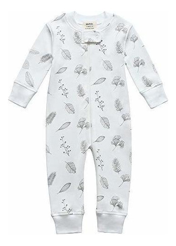 Owlivia Organic Cotton Baby Boy Girl Zip Up Sleep N Play