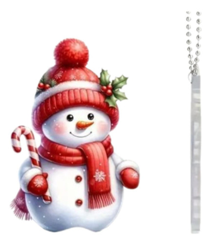 5 Colgante De Muñeco De Nieve Para Árbol De Navidad,