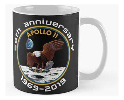 Taza Apolo 11 Misión 50 Aniversario De Desembarco Lunar Cali