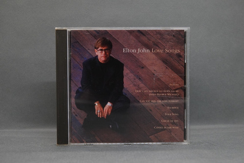 Cd Elton John  - Love Songs 1995