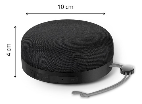 Bocina Portátil Bluetooth Subwoofer 5.0 Hifi 1200mah
